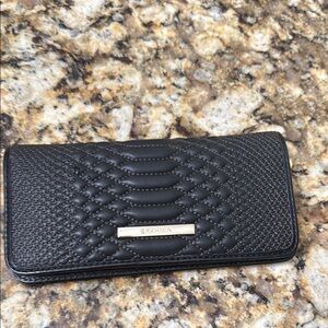 Brahmin Black Embossed Clutch